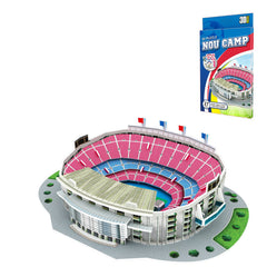 3D Paper Football Stadium Puzzle Model - Camp Nou