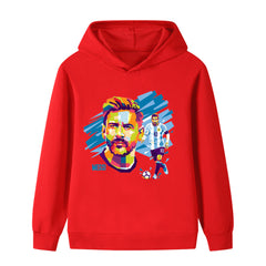 Lionel Messi Argetina Kids’ Football Style Hoodie - Multiple Colors