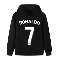 Kids’ Ronaldo No. 7 Football Hoodie – Multiple Variants