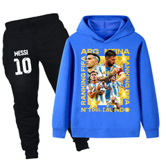 Lionel Messi Argentina Kids’ Tracksuit Set – Multiple Colors