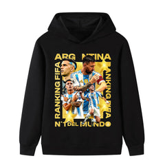 Lionel Messi Argetina Kids’ Football Style Hoodie - Multiple Variants