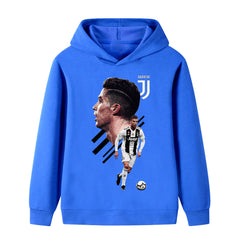 Ronaldo Juventus Design Kids’ Football Hoodie - Multiple Variants