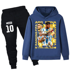 Lionel Messi Argentina Kids’ Tracksuit Set – Multiple Colors