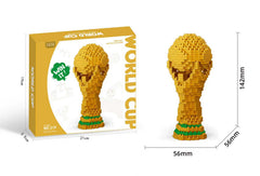 Football Trophy Building Blocks Set