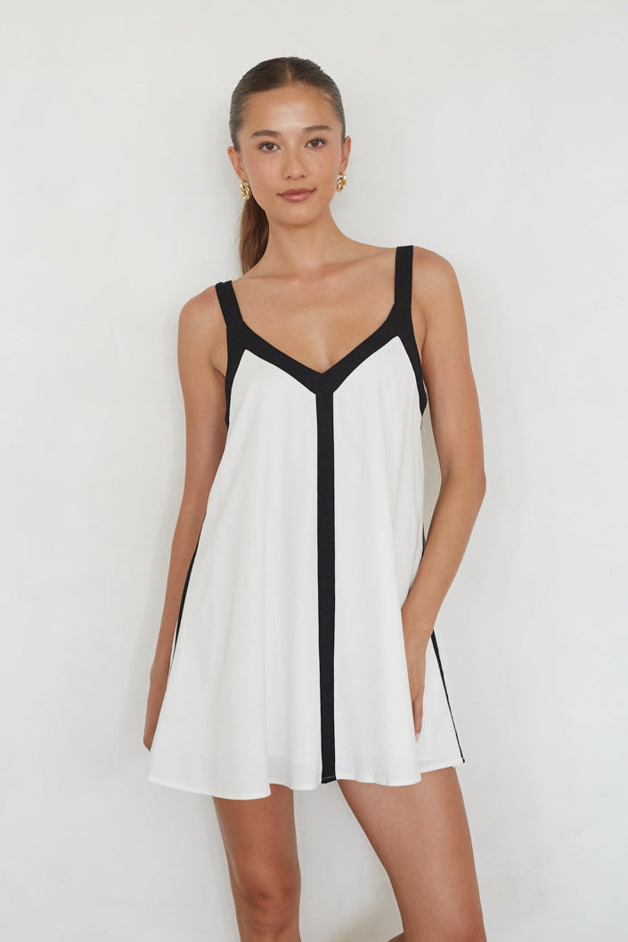 Oak Shift Mini Dress