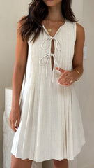 Olivio Mini Dress - Oat