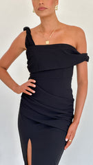 Gardenia Maxi Dress - Black