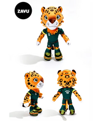 World Football Mascot Plush Doll – Multiple Variants