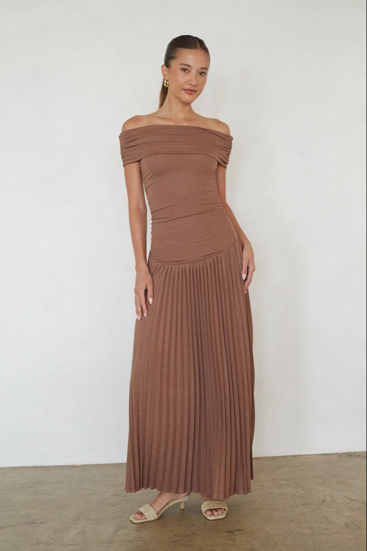 Tassia Drop Waist Maxi Dress