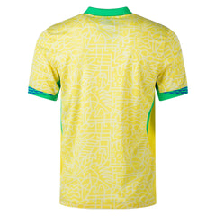 Nike Brazil Authentic Home Jersey 24/25 (Dynamic Yellow/Lemon Chiffon/Green Spark)