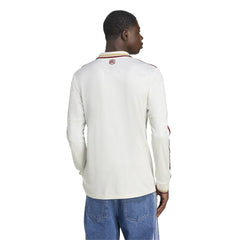 adidas Arsenal Third Long Sleeve Jersey 25/26 (White/Burgundy)