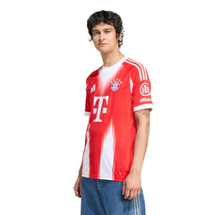 adidas Bayern Munich Luis Diaz Home Jersey w/ Champions League Patches 25/26 (Red)