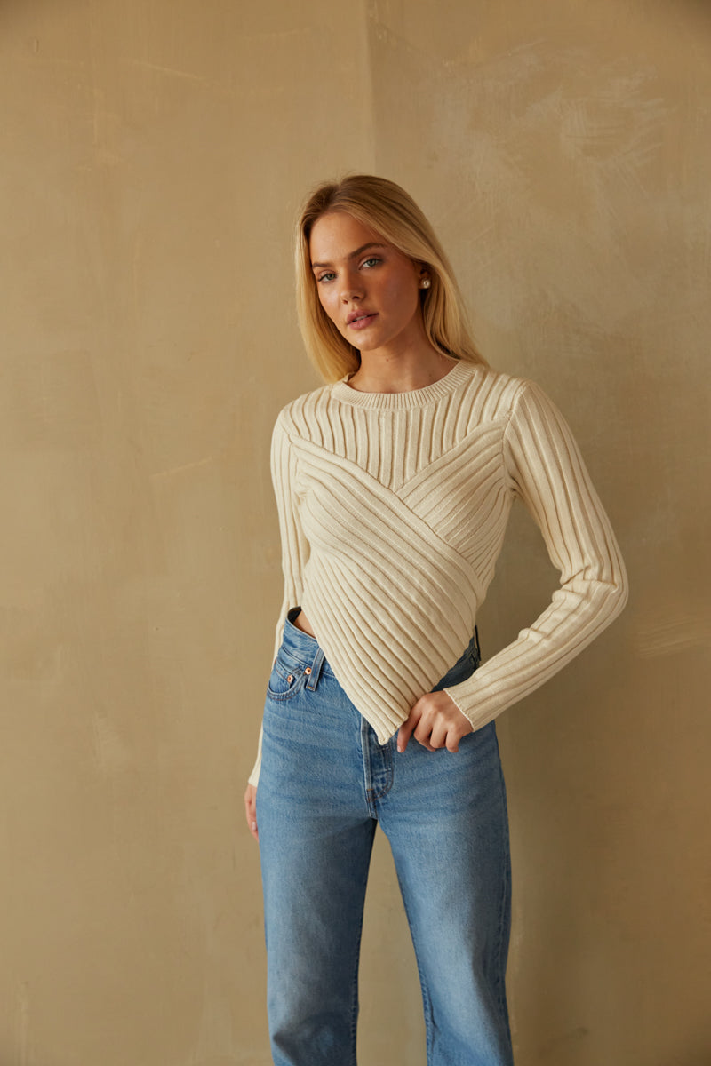 Bailey Ribbed Knit Sweater