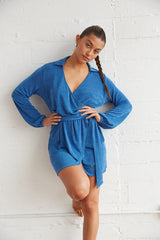 Luna Wrap Mini Dress