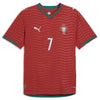 Cristiano Ronaldo Portugal National Team Puma 2026 Home Authentic Jersey - Red