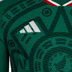 adidas Mexico 2026 Home Authentic Jersey Long Sleeve