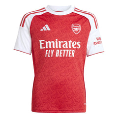 adidas Youth Arsenal Home Jersey 25/26 (Better Scarlet/White)
