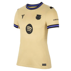 Nike Women’s Barcelona 25/26 Soccer Away Jersey (Team Gold/Persian Violet/Black)