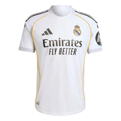 adidas Real Madrid Authentic Home Jersey 25/26 (White)