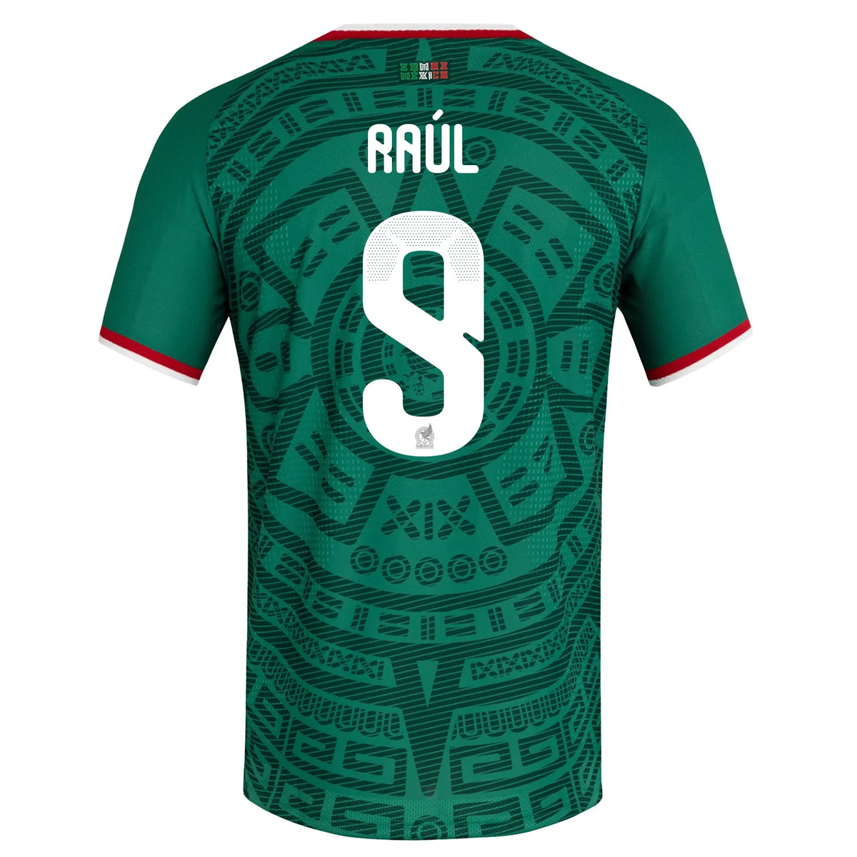 adidas Men's Raúl Jiménez Mexico Authentic Home 2026 World Cup Jersey (Bold Green)