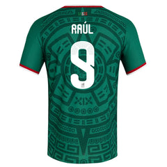 adidas Men's Raúl Jiménez Mexico Authentic Home 2026 World Cup Jersey (Bold Green)