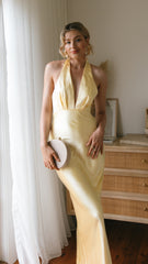 Chloe Maxi Dress - Yellow