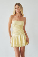 Nylah Drop Waist Sequin Mini Dress