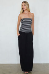 Toni Striped Maxi Dress